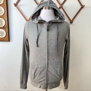 All Saints Radar Hoodie Full Zip Jacket